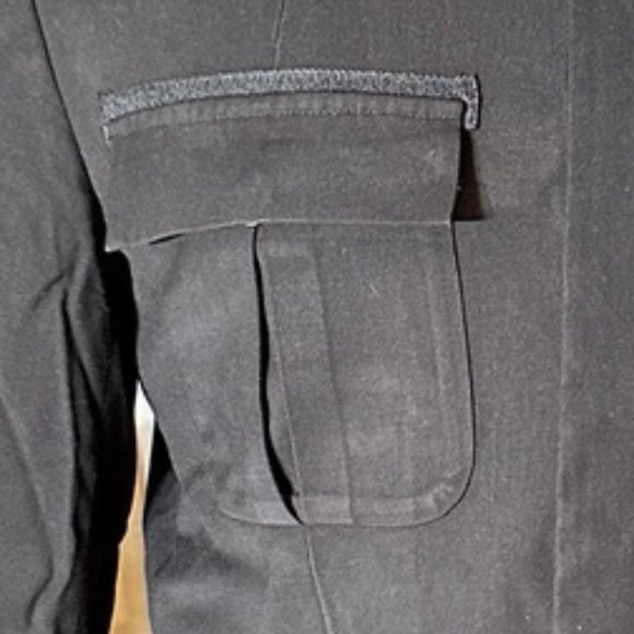 Kenneth Cole (Sz L, 42) Black Sport Coat (heavy/medium weight) - Picture 8 of 8